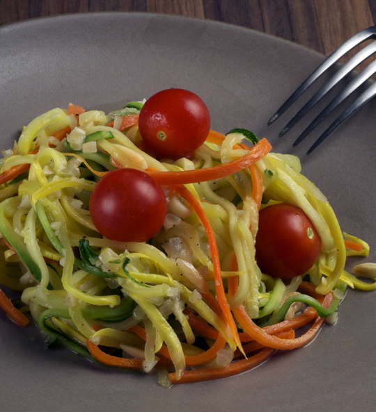 "Spaghetti and Veg-balls"
