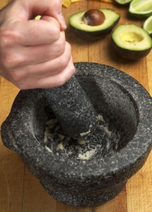 mashing aromatics