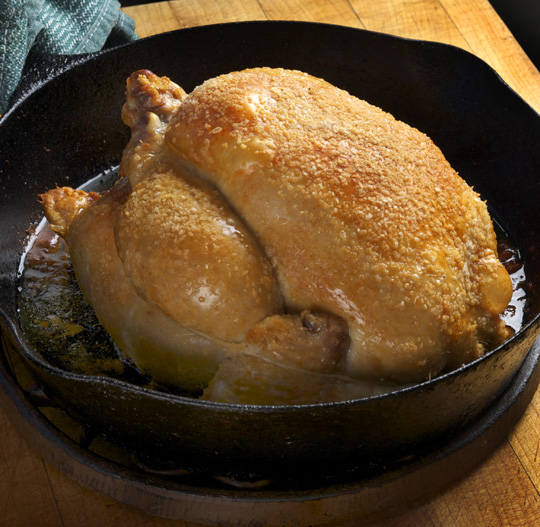 Roast chicken