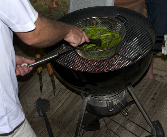 grilling beans