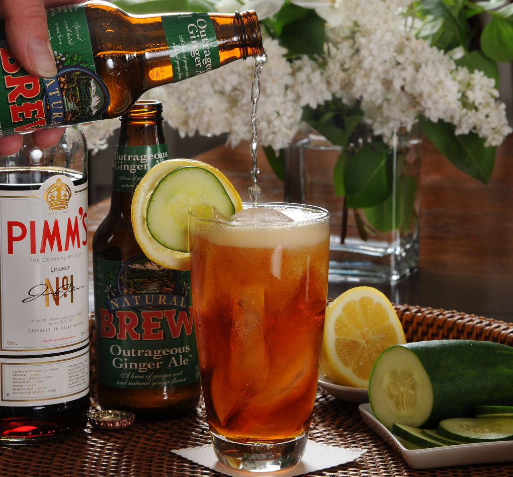 Pimm's Cup Cocktail - Wild Wild Whisk